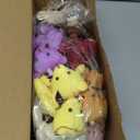 TORONTOKYO Valentines Day Gifts for Kids - 28 Pack Valentines Day Cards with Mini Plush Bear Keychain Toys for Kids Boys Girls Classroom School Gift Exchange Prize Rewards Bulk Party Favors