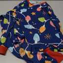 SUNNYBUY Matching Family Christmas Pajamas Set Holiday Jammies Xmas PJS for Women Men Couple and Teens, Christmas Lights, 6T