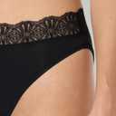 Amazon Essentials Women's Peached Microfiber with Lace Trim High Waisted High Leg Panty, Pack of 6 (XXL)
