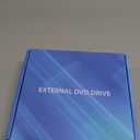 8 in 1 External CD/DVD Drive for Laptop, Slot-Loading CD Reader for Laptop, CDs Drive External USB DVD Drive Externals CD Burner Compatible with PC Windows Linux MacOS (+Carrying Case)