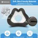 Improved F30 Soft Touch Cushion for Airfit F30 Mask(M),2 PCS Ultra Comfortable Memory Foam F30 Full-Face Mask Cushion,Great Value CPAP Supplies by Medihealer