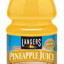 Langers 100% Pineapple Juice, 10 Fl Oz (Pack of 12) EXP. 02/19/2027