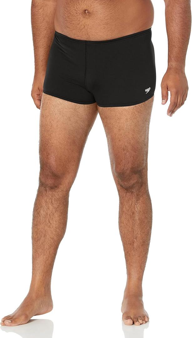 Speedo Men's Swimsuit Square Leg Endurance+ Solid (30)