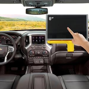 OEM 8" Touch Screen LCD Display for 2015-2020 Silverado/Suburban/Tahoe & GMC Yukon/Sierra - Replaces DJ080PA-01A (LCD Monitor is Included)