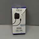 ZGear Lightning Cable High Power Wall Charger - Black, 5 ft 