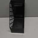 Officemate Recycled Large Magazine File, Black, 6 Each (26083)