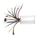 Electric Motor Controller, 36V / 48V / 17A DC Motor Controller with Wire Harness, Lithium Battery Brushless Controller for Electric Bicycle E-Bike Scooter