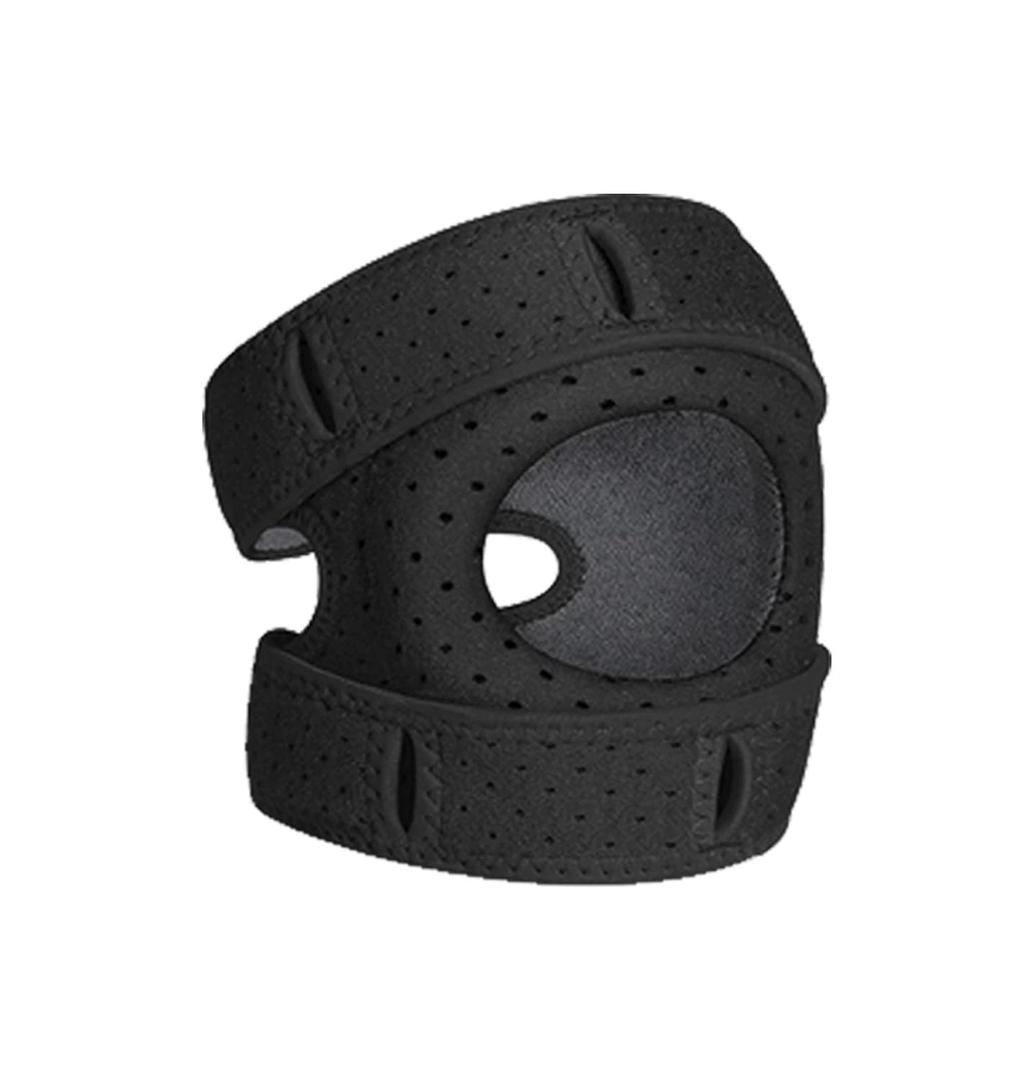 Knee Brace for Women & Men - with Side Stabilizers & Patella Gel Pad Patella Adjustable Support - for Injuries Meniscus Tear,Recovery,Runnings,Sports,and Workouts (Black)