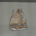 Jetec Christmas Nativity Scene Indoor Wooden Nativity Decor with LED Light Tree Decoration for Friend Rustic Christian Shelves Table