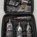 Super Cupping Set, Shockproof Heatproof Extra Thick Cups, Water Repellent Shockproof Professional Carrying Case, 12 Cups