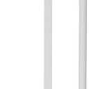 Extra Wide Baby Gate Extension 3.94 Inch Pressure Mounted, Auto Close Child Baby Gates for Doorways No Drill, Walk Through Dog Gate Indoor for The House, White