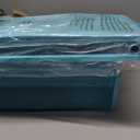 Simple Houseware Stackable 3 Tier Sliding Basket Organizer Drawer, Turquoise