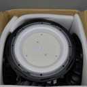 hunhun 6 Pack ETL 155W UFO LED High Bay Light, 22500lm, Daylight 5000K, US Plug,110-277V, IP65 Waterproof Commercial LED Shop Lights for Workshop Factory Barn Warehouse, Garage ETL Listed