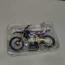 Dirt Bike Motorcycle Model 1:12 Scale Diecast No. 101 Motocross Motorbike with Realistic Details, Alloy Body, Display Gift for Enthusiasts, 7.1 inches