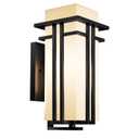 Outdoor Lighting Fixtures Wall Mount, Outdoor Wall Lights Modern with Frosted Glass, Aluminum Exterior Light for House Outdoor Wall Lantern for Garage Porch Carriage Patio (12.2''H, 1 pc)