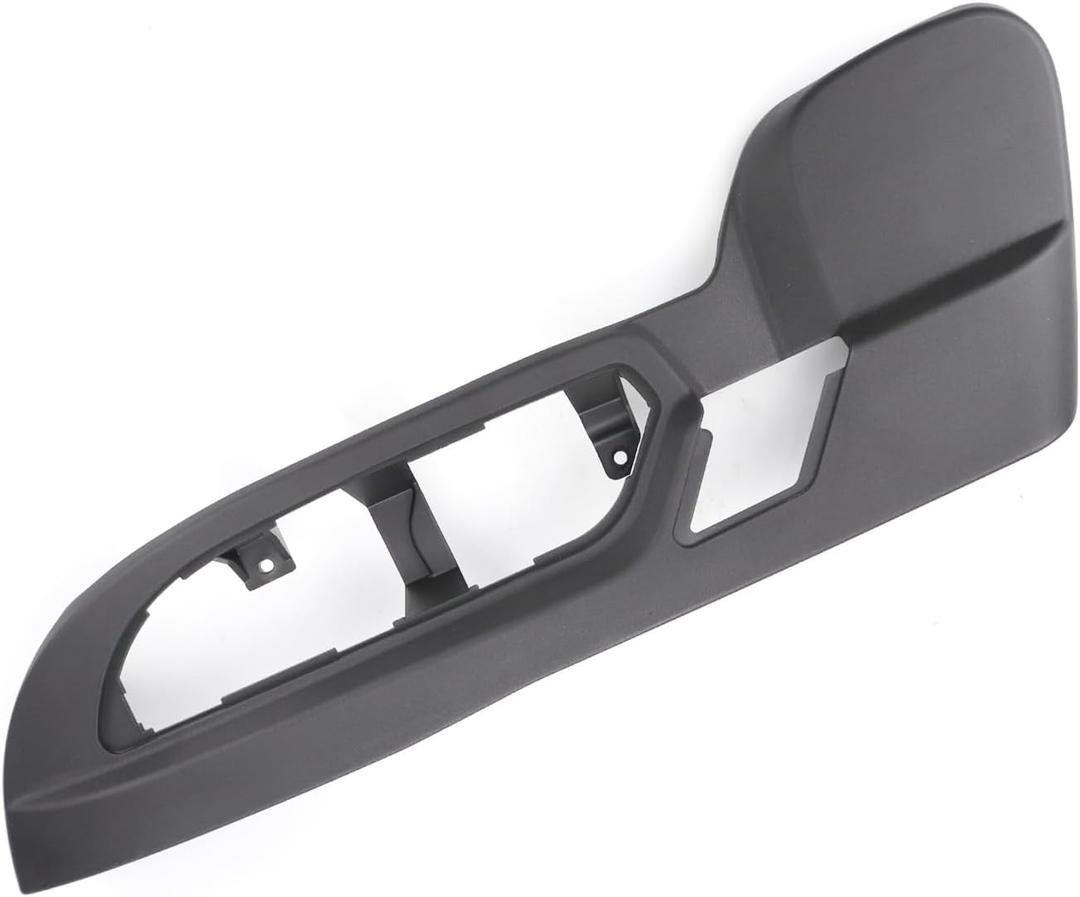 Driver Seat Switch Bezel Seat Track Cover Trim Compatible with Chevrolet Chevy Traverse for GMC Acadia for Buick Enclave 2009-2017 Replaces 25941769 (Black)