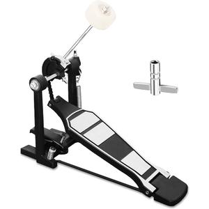 Single Bass Drum Pedal, Kick Drum Pedal for Drum Set Instrument, Single-Chain Drum Foot Pedal for Beginner & Pro Drummers