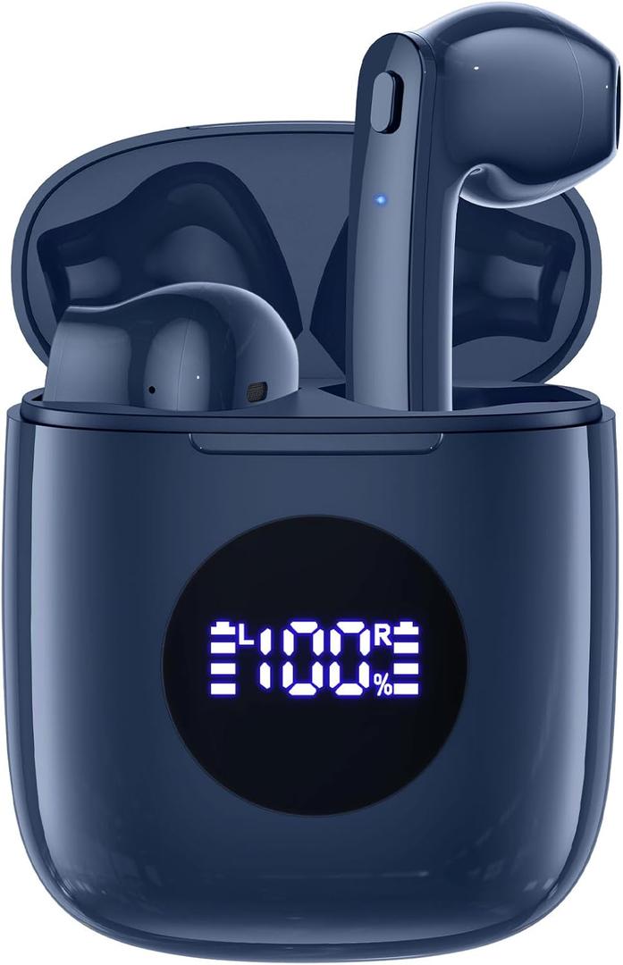 CAPOXO N7 Wireless Earbuds, Bluetooth Earbuds Headphones 78hrs Long Lasting Earphones