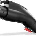 for Tesla to J1772 Charger Adapter, Up to 60A 250V for NACS to J1772 Electric Vehicles Charging Adapter Compatible with Tesla High Powered Connectors/Destination/Mobile Charger (Black)