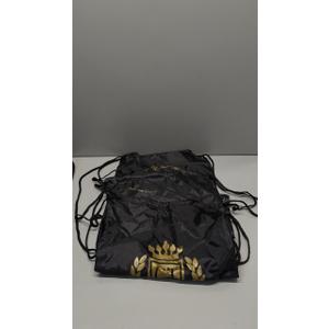 Drawstring Bags with Name Logo Text,  Drawstring Pouch Bulk, Customized Drawstring Bag 3pcs