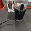 Hamilton Beach Fresh Grind Electric Coffee Grinder for Beans, Spices and More, Stainless Steel Blades, Removable Chamber, Makes up to 12 Cups, Black