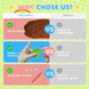 yes.sister Potted Crochet Kit (Roses) (purple red)