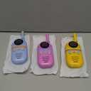 Walkie Talkies for Kids Rechargeable,Toys for Boys and Girls Ages 3-12, 3 Pack Long Range 2-Way Radios, Birthday Gifts,Christmas Stockings, Outdoor Play, Family Games, Hiking Camping Gear