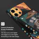 for Samsung Galaxy S24 Ultra Case, Astronaut Pattern Slim Liquid Silicone Anti Slip for Galaxy S24 Ultra Phone Case 6.8 inch, Astronauts Black