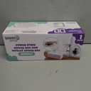 Power Strip Cover and Outlet Cover Box - Effectively Baby Proofs Power Strip on Floor or Wall, Protects Small Hands & Fingers, Cover Box and Outlet Cover Box (White-Bundle)