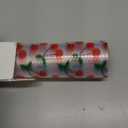 Cooyes Shelf Liner, Non-Adhesive Waterproof Shelf Paper with Fruit Pattern, Easy to Cut and Durable EVA Cabinet & Drawer Mat for Kitchen (11.8 Inch W x 236 Inch L, Red Cherry)