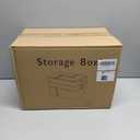 3 Tier Medicine Cabinet Organizer Large Capacity Medicine Box with Handle, Plastic First Aid Box Empty Multipurpose Medical Supply Organizer with Removable Tray, White