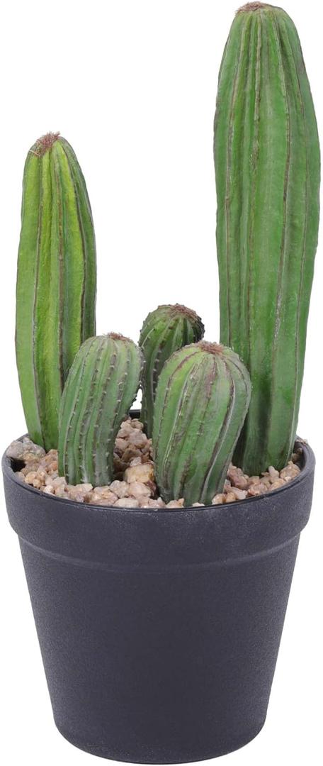 Artificial Cactus 11inch Faux Cactus Fake Cactus Potted Plants for Indoor Outdoor Home Offices Store Decor
