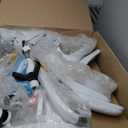 TRALT Ergonomic Office Chair - Desk Chair with Adjustable Headrest Lumbar Support Computer Chair - Mesh Comfy Chair with Flip-up Armrests - Gaming Chairs for Adults Home Office (Leather, White)