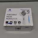 USB Handheld Nebulizer for Dogs and Cats, Portable and Quiet, Adjustable Mist with Two Mask Sizes for Convenient Use