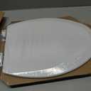 Bemis 1500EC 390 Lift-Off Wood Elongated Toilet Seat, Cotton White (Pack of 1)