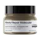 L'Oral Professionnel Paris Absolut Repair Molecular Hair Mask - Repairs Damage & Restores Strength For Extremely Dry Damaged Hair, Extra Detangling & Hydration, Peptides Bonder