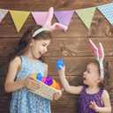 36PCS Large Plastic Easter Eggs, 3.5" Empty Plastic Easter Egg with Assorted Bright Colors for Easter Eggs Hunt, Easter Basket Stuffers, Filling Treats, Party Favor and Classroom Prize Suppy