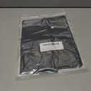 SCARBORO Sauna Sweat Shorts for Women Waist Trainer Leggings Workout Suit Compression Body Shaper Band (3X-Large, Black Blue-inner Zipper)