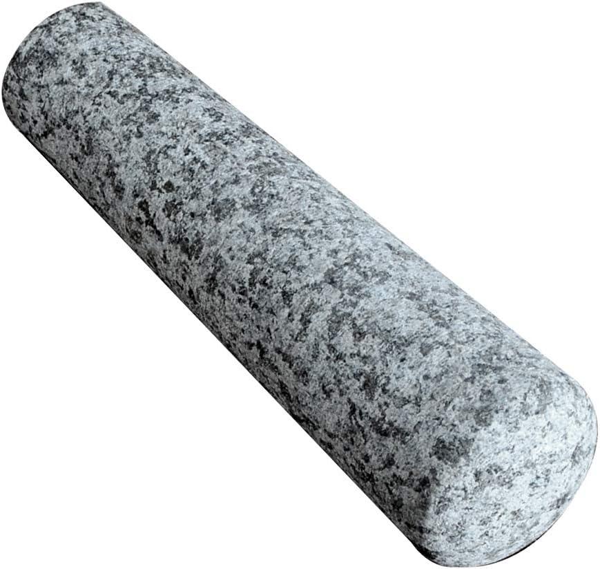 Granite Pestle only Replacement - Pestle only Stone Unpolished Heavy Granite Large Capacity Spice Grinder 6.5"(Not Included Mortar)
