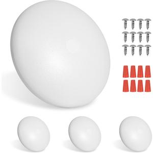RVZONE 4 Pack RV LED Ceiling Puck Light RV Boat Interior Light DC 12V Surface Mount Ceiling Dome Lighting, 4.5W Panel Downlight for Camper Van Travel Trailer Motorhome(Cool White)