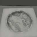 Marble Decorative Bowl - 7.5" White/Grey Solid Marble Centerpiece - Handmade Stone Fruit Bowl - Catch-All or Key Bowl for Kitchen - Modern Minimalist Decor