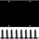 Door Metal Kick Plate 8x34 inches Aluminum Decorative Plates Protector for 36 inches Front Doors, Anodic Oxidation 18 Ga Thickness 8"x 34" (Black)