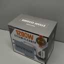 TEEVOGO Pressurized Steam Cleaner, 15s Instant Heat Handheld Steam Cleaner for Home, Upgrade 650ML Tank, Lightweight Portable Steamer for Cleaning Kitchen, Grout, furniture, Couch, Car and Bathroom (White)