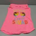 Women's Pink Birthday Cruise Squad Tank Top. Size Small