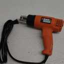 BLACK+DECKER Heat Gun for Crafts, Corded, Dual Heat Settings up to 1000 Degrees, 1350 Watt (HG1300)