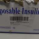 1ml Syringes 30G 1/2" 13mm Needle U-100 Disposable Lab Syringe, 100 Pack