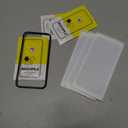 3 Pack for iPhone 12/ iPhone 12 Pro Privacy Screen Protector, Eye Protection Full Coverage Purple Colorful Anti Spy Tempered Glass Film, No Bubble Easy Installation Frame