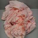 Lush Decor Reyna Ruffle Window Curtain Panel Set, Pair, 54" W x 84" L, Blush Pink - Flowy Curtain - Romantic Ruffle Curtains for Bedroom, Living room, or Dining Room - Farmhouse & Cottage Home Decor