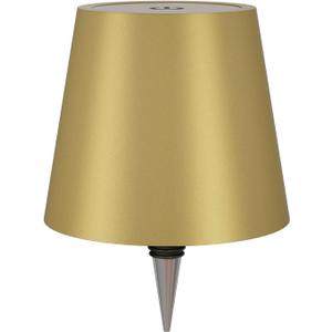 Wireless Bottle Lamp, Wine Bottle Lights with 3 Color Temperature, Rechargeable Stepless Dimming LED Bottle Lights for Liquor Bottles, Wireless Lamp for Bedroom Restaurant Bar-Gold Matte