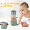 Holady Bath Toys Suitable for Kids Aged 1-3 Childrens Early Education Toys Beach Water Toys for 12-18 Months Baby and Toddler